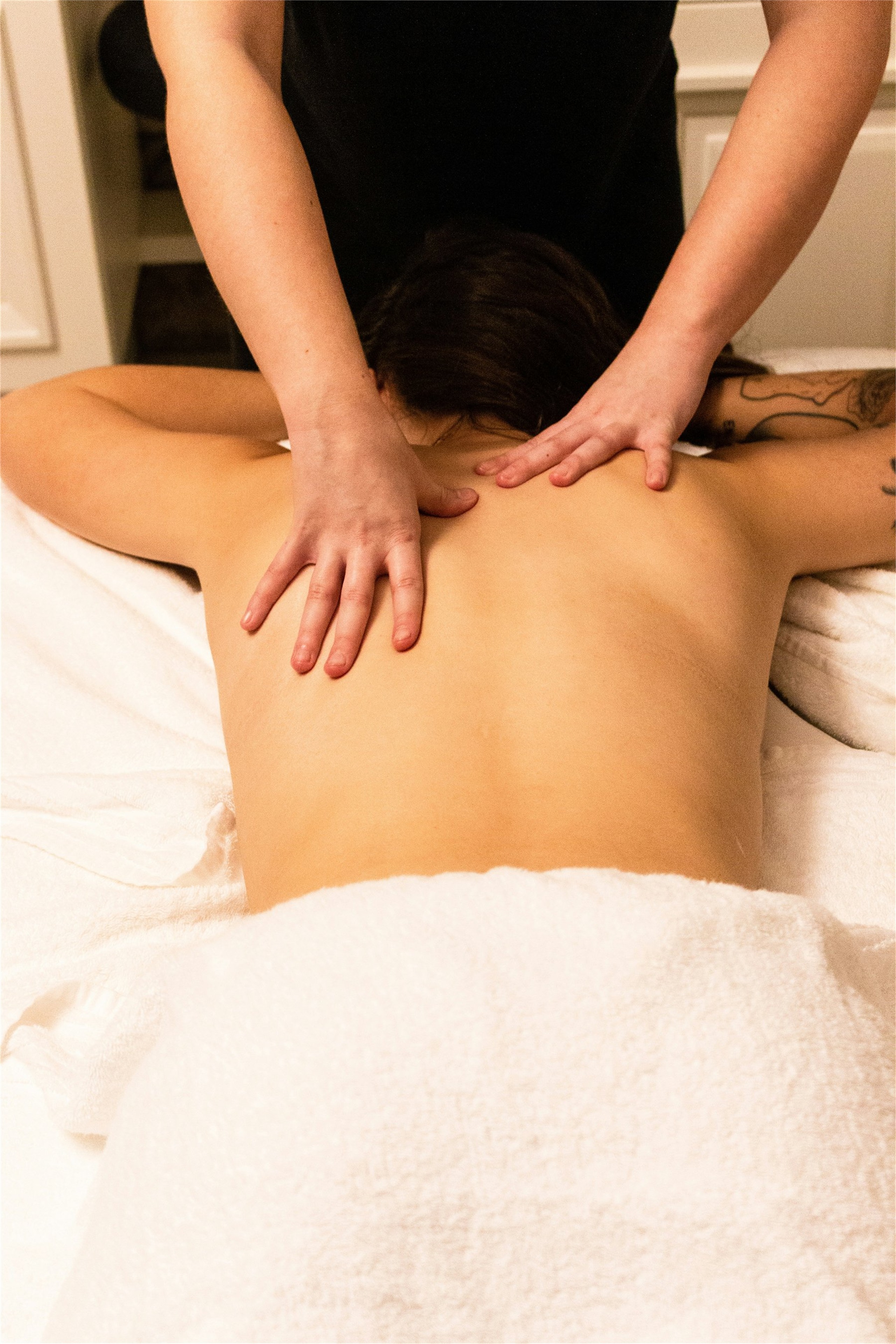 Entspannende Wellnessmassage